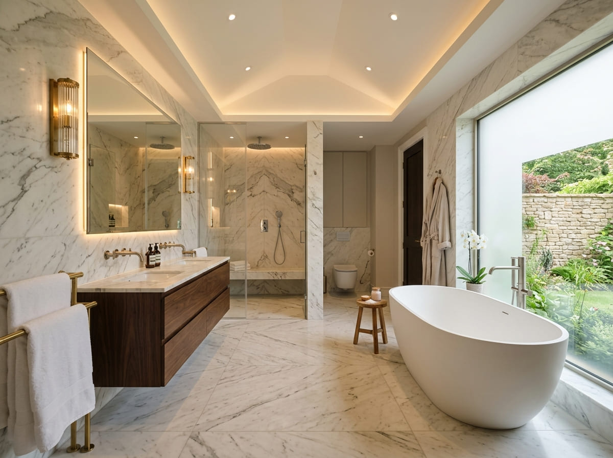 Custom Bathroom Renovation in Scroggins